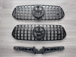 Grille de pare-chocs avant de remplacement à <span class=keywords><strong>prix</strong></span> usine Grille avant noire brillante en ABS chromé pour <span class=keywords><strong>Mercedes</strong></span> Benz <span class=keywords><strong>GLE</strong></span> W167 <span class=keywords><strong>GLE</strong></span> <span class=keywords><strong>53</strong></span> <span class=keywords><strong>GLE</strong></span> 63 - Product Image 3