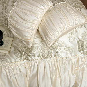 Комплект постельного белья в китайском стиле, ретро, 11 предметов, класс А, химическое волокно, с наполнителем из шерсти, водостойкий, 300 ТС, осенний комплект для одеяла - Product Image 3