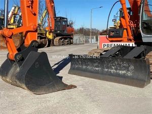 รถขุดมือสอง 10 ตัน ฮิตาชิ ZX100 นำเข้าจากญี่ปุ่น แท้ ชั่วโมงการทำงานต่ำ รถขุดตีนตะขาบ ขาย - Product Image 3