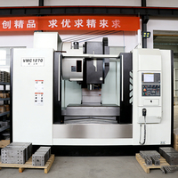 Centro de Mecanizado Vertical VMC1270, Control de Alta Rigidez, Automatización, Procesamiento de Metales, Fresadora CNC, Nuevo Modelo