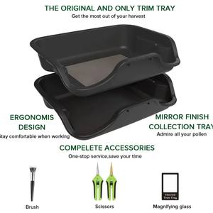 New Trimming Plastic Tray Trim <b>Bin</b> Complete Kit With Scissors Scrubber Trim Tray - Product Image 5