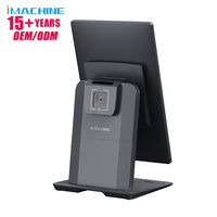 Imachine yazarkasa POS yazılımı süpermarketler restoranlar perakende kahve dükkanları Android 11.0/13.0 dört çekirdekli 2.0GHz Full HD