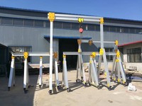 1t 2t 3t 5t aluminium léger mobile portable un cadre portique grue à vendre