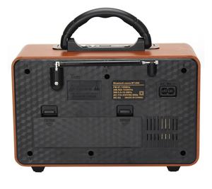 <span class=keywords><strong>Radio</strong></span> <span class=keywords><strong>Portatile</strong></span> <span class=keywords><strong>Vintage</strong></span> MEIER M-157BT FM AM SW a 3 Bande, Economica, in Legno, con Registratore, Dorata, Ricaricabile USB - Product Image 5