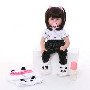 Muñeca Bebé Reborn de Silicona de 48 cm para Niñas, Muñecas de Moda, Bebé Recién Nacido de Silicona, Muñecas Bebé Reborn para Niñas - Product Image 4