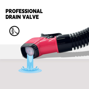 Tubo de Snorkel para Buceo en Aguas Poco Profundas, Boquilla de Silicona de Grado Alimenticio, Tubo de Respiración de PVC a Prueba de Fugas para <span class=keywords><strong>Entrenamiento</strong></span> de Natación - Product Image 4