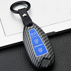 Carbon Sáng Bóng Sợi Xe <span class=keywords><strong>Key</strong></span> Bỏ Túi Nhỏ Gọn Silicone Tự Động Từ Xa Chính Trường Hợp Bìa Cho <span class=keywords><strong>Suzuki</strong></span> - Product Image 5