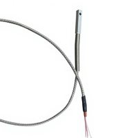 PROG SR104 Sensor Suhu RTD Platinum PT100 PT1000 dengan Ketepatan A+0.15 -70~500 2/3/4 Kabel untuk Pipa