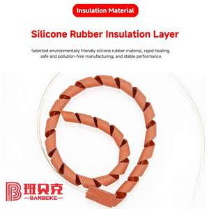 Спиральная нагревательная лента для труб, силиконовый резиновый материал, устойчивый к коррозии, полное покрытие, защита для труб, гибкий нагреватель - Product Image 3