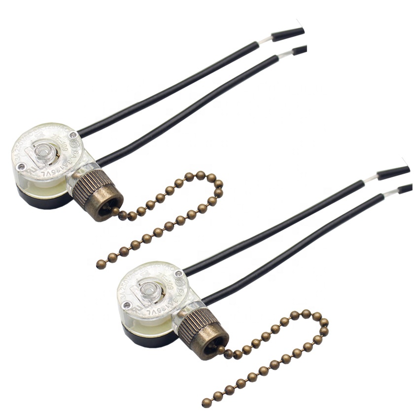Ceiling Fan Pull Chain 3 Speed Fan Switch ZE-109 ON-OFF