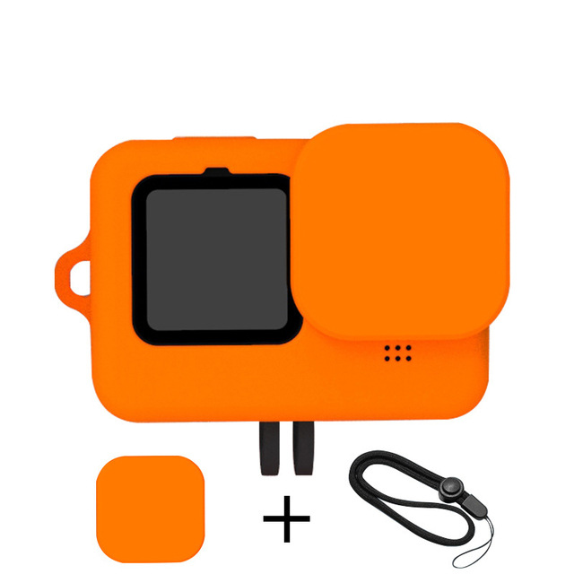 For gopro Hero 9 10 11 Accessories case Protective Standard Housing Rubber Silicone Shell Protector