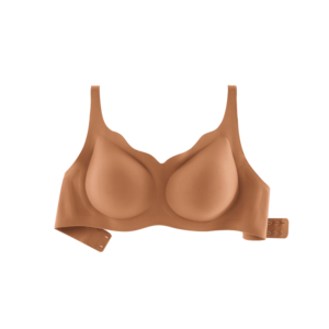 Soutien-gorge Evenyoung <span class=keywords><strong>Plus</strong></span> Size 3D sans couture, respirant, sans armatures, soutien doux, dos en U, en gelée, pour entraînement léger quotidien, femmes - Product Image 2