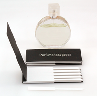 Papier d'essai de reniflement de bande de parfum de carton d'OEM avec l'avantage UV et le style de mode d'impression de LOGO pour l'usage cosmétique et industriel PX0004