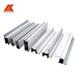 Perfil de Extrusión de Aluminio 6063 T5 Personalizado OEM para Ventanas y Puertas, Superficie Anodizada, para el Mercado de <span class=keywords><strong>Madagascar</strong></span> - Product Image 2