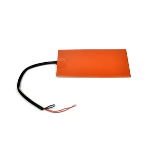 BRIGHT Customized 12V 18W Engine Preheater Electric Heating Pad Silicone Rubber Heater