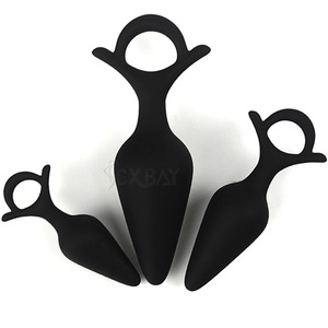 Sexbay 2024 son tıbbi silikon üç boyutlu mermi el çekme halkası anal plug erkek kadın eşcinsel popo fiş seks oyuncak - Product Image 1