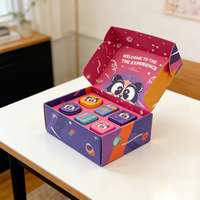 Caja de Cartón Plegable para Envíos, Impresión a Todo Color Personalizada, Empaque Ecológico Corrugado para Protector Solar, Cuidado de la Piel y Cosméticos