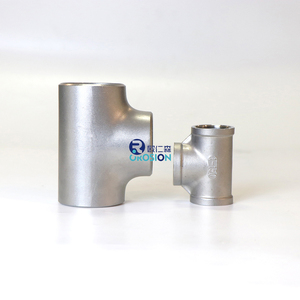 SS304 316L cấp công nghiệp thép không gỉ <span class=keywords><strong>TEE</strong></span> <span class=keywords><strong>sch10s</strong></span> sch40s Hàn ngắn bằng nhau và giảm <span class=keywords><strong>TEE</strong></span> 3 cách - Product Image 1