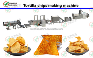 Nueva Máquina Automatizada <span class=keywords><strong>de</strong></span> Acero Inoxidable para Producción <span class=keywords><strong>de</strong></span> Snacks como Puffs <span class=keywords><strong>de</strong></span> Maíz, Tortilla, <span class=keywords><strong>Doritos</strong></span>, con Capacidad <span class=keywords><strong>de</strong></span> 200-260 kg/h, Alta Productividad y Precisión - Product Image 2