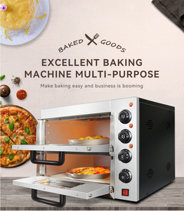 Cocina comercial pequeña, horno de pizza automático de piedra de piza mexicana de Turquía, equipos de china para restaurantes - Product Image 6