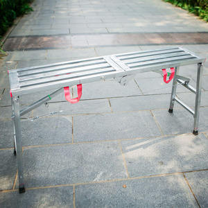 Giàn giáo kim loại giàn giáo sân khấu để trang trí nội thất thang gấp di động giàn giáo làm việc nền tảng điều chỉnh chiều cao - Product Image 5