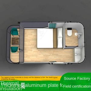 Mini Hotel Cápsula Espacial Edición Móvil para Turismo Cultural y Puntos Turísticos, Habitación Estrellada para Camping, Resort y Alojamiento - Product Image 5