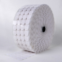 Vente en gros de points adhésifs personnalisés, adhésif double face, combinaison de crochets et boucles résistants