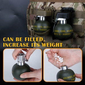 Modelo de Granada M67 de Juguete con Función Pop-Up para Paintball, Simulación de Películas, Sistema Táctico Molle para Accesorios de Caza al Aire Libre - Product Image 5