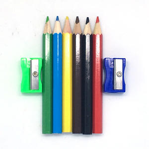 Juego de 12 Lápices de Colores Profesionales para Niños, Lápices de Colores Hexagonales Negros de 7 Pulgadas en Caja de Colores - Product Image 3