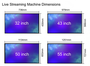 เครื่องมือแสดงผลแบบไร้สายสำหรับการสะท้อนหน้าจอ  สำหรับอินฟลูเอนเซอร์  แบบอินเทอร์แอคทีฟ  ทัชสกรีนออลอินวัน  ใช้สำหรับไลฟ์สด <span class=keywords><strong>TikTok</strong></span> และเป็นอุปกรณ์เสริม - Product Image 6