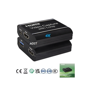 Factory price 4K 1080P HDMI to <strong>USB</strong> 3.0 Video <strong>Capture</strong> <strong>Card</strong> Game Live Streaming <strong>Capture</strong> With Loop Out for PC OBS - Product Image 5