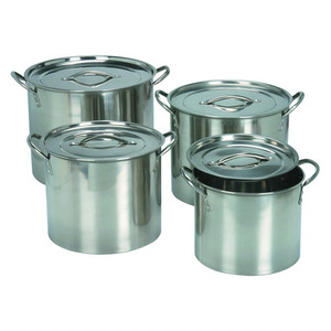 Juego de ollas con tapa de cúpula, 4 unidades - Product Image 1