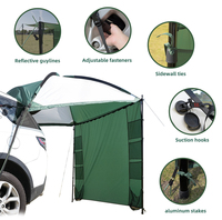 Auvent de voiture de nouvelle conception pour SUV, auvent léger pour camionnette, auvent de hayon, abri solaire imperméable pour véhicule