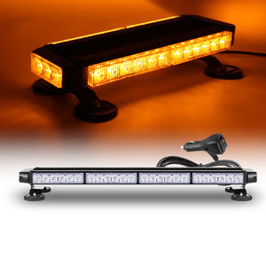 Barre lumineuse d'avertissement de 14 pouces 80w LED COB LED stroboscopique <span class=keywords><strong>clignotant</strong></span> sur le toit pour camion d'urgence - Product Image 1