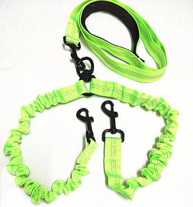 दो कुत्तों पट्टा युग्मक डबल जुड़वां नेतृत्व चलने कुत्ते Leashes - Product Image 2