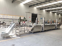 Nouvelle ligne de production automatique de friteuse à nouilles instantanées et de fabrication de pâte