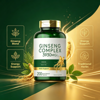 Extrait de ginseng rouge Shaanxi OEM, capsules de ginseng occidental, tonique, améliore l'immunité, complément énergétique, antioxydant, 200 capsules par boîte