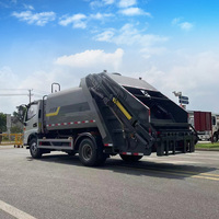 Camion de ramassage des déchets JAC Junling E3 4x2 manuel, diesel, hydraulique, chargement arrière