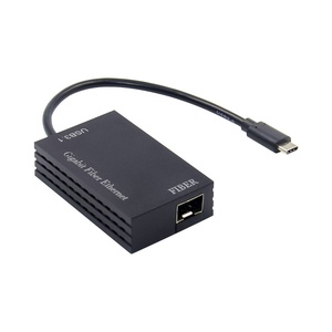 Adaptateur réseau externe Gigabit <span class=keywords><strong>ST710</strong></span> USB3.1-C SFP Fibre Optique LC certifié ROHS pour ordinateur portable en stock - Product Image 2