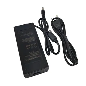 1 Tahun Garansi 12V 5A Adaptor Pengisi Daya Multifungsi Ce/Rohs Adaptor Daya DC Hitam