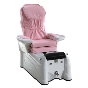Hot Sale 2 In One ABS Pedicure Foot Spa Chair Electric Reclining System Built-in Massage Function Foot Therapy Nail Salon - Product Image 4