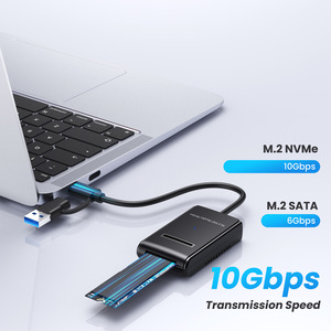 Lector/Grabador de SSD M.2 Easy Drive, USB 3.2 Gen2 Tipo C a USB, para Unidad de Estado Sólido Portátil Externa - Product Image 3