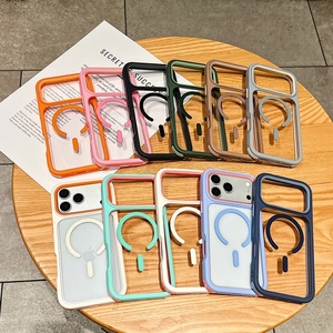 Funda Magnética Transparente de Alta Calidad para iPhone 17 11 12 13 14 15 16 Pro Max 17 Air, 2 en 1, Desmontable, Antigolpes - Product Image 2