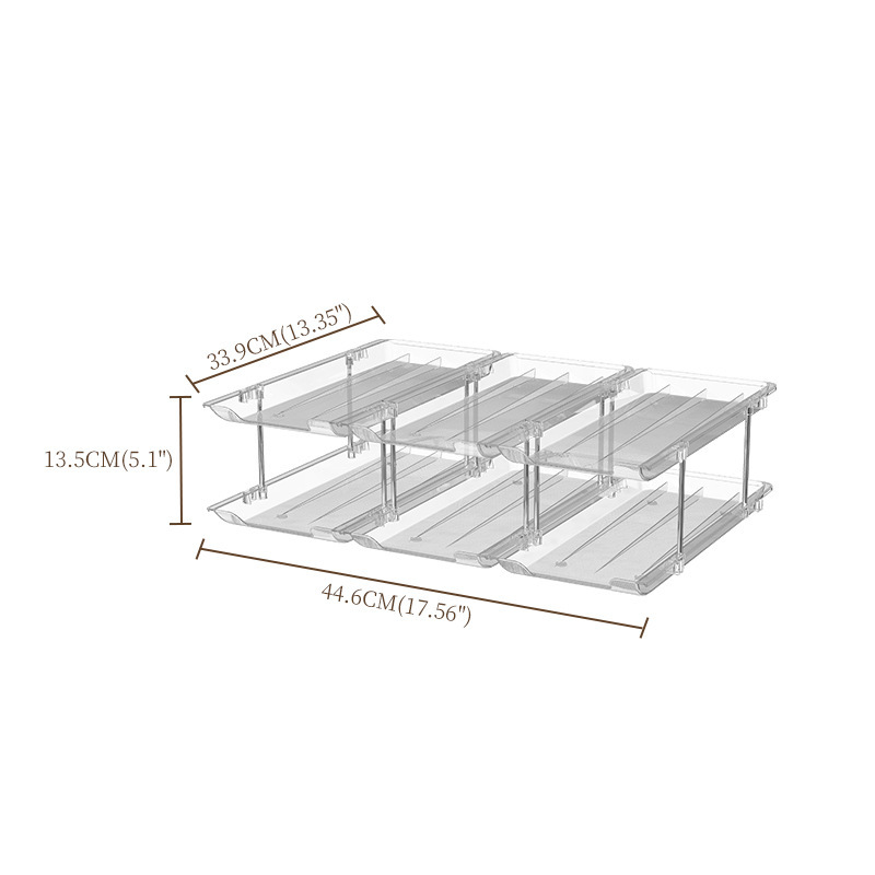 K1607 Canned Food Storage Rack [3*2] Two Sets