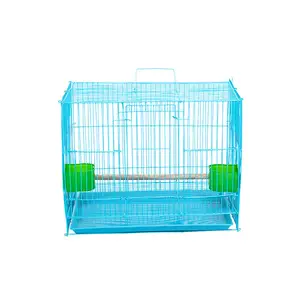 Wholesale Cages For Birds Finches African Grey Parrot Cockatiel Sun Parakeet Conure Lovebird Canary Pet Wire Bird Cage