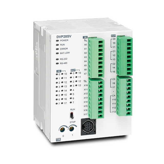 DELTA DVP-SV2 Series 28-Point Advanced Host (DVP28SV11T2) New Industrial Control System Integrated High-Speed Motion Control