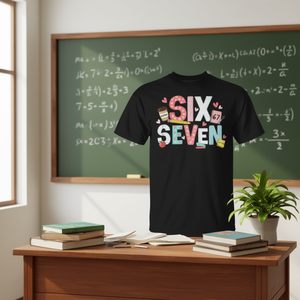 Camiseta Six Seven Teacher 67, regalo de meme para educadores - Product Image 3
