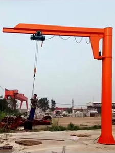 رافعة عمودية مثبتة على الأرض أو الحائط بذراع متحرك سعة 2 طن ورافعة ذراعية سعة <span class=keywords><strong>1</strong></span> طن بسعر مميز - Product Image 2