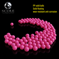 Boule en plastique PP rouge solide 3,175 mm 5 mm 6 mm 7 mm 8 mm 9 mm 10 mm 11 mm 12 mm 13 mm 14 mm pour indicateurs de niveau flottants