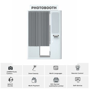 Self-Service Digital Photo Developing Kiosk Instant <b>Print</b> Photo Booth Vending Machine Compatible With SLR <b>Cameras</b> - Product Image 2